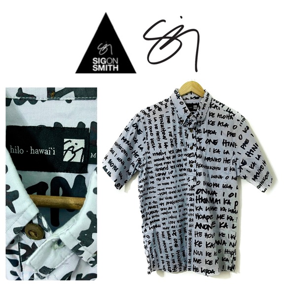 Sig Zane Other - Sig Zane ✨ Hawaii *** NOTES*** • NA KUHIKUHI •
Kāne Pullover Aloha Shirt  • M •